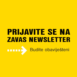 Prijava na newsletter ZAVAS
