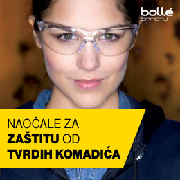 Naočale za zaštitu od tvrdih komadića