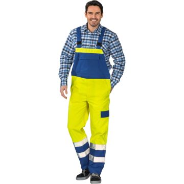 Hlače s naramenicama Planam Major Protect 5232
