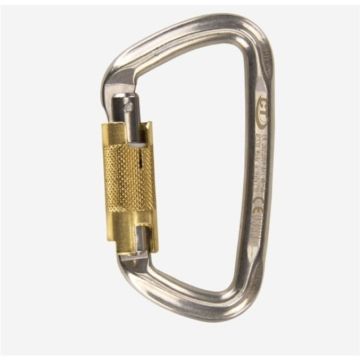 Karabiner Skylotec D-shape S-steel H-297-TG