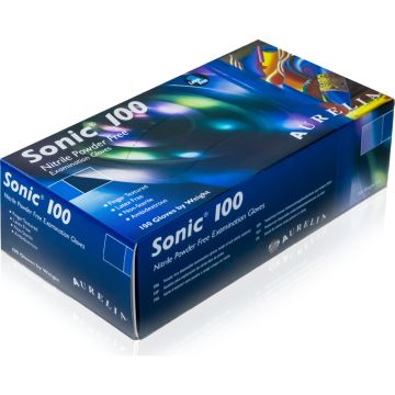 Rukavice Aurelia Sonic nitrile 100 9377B