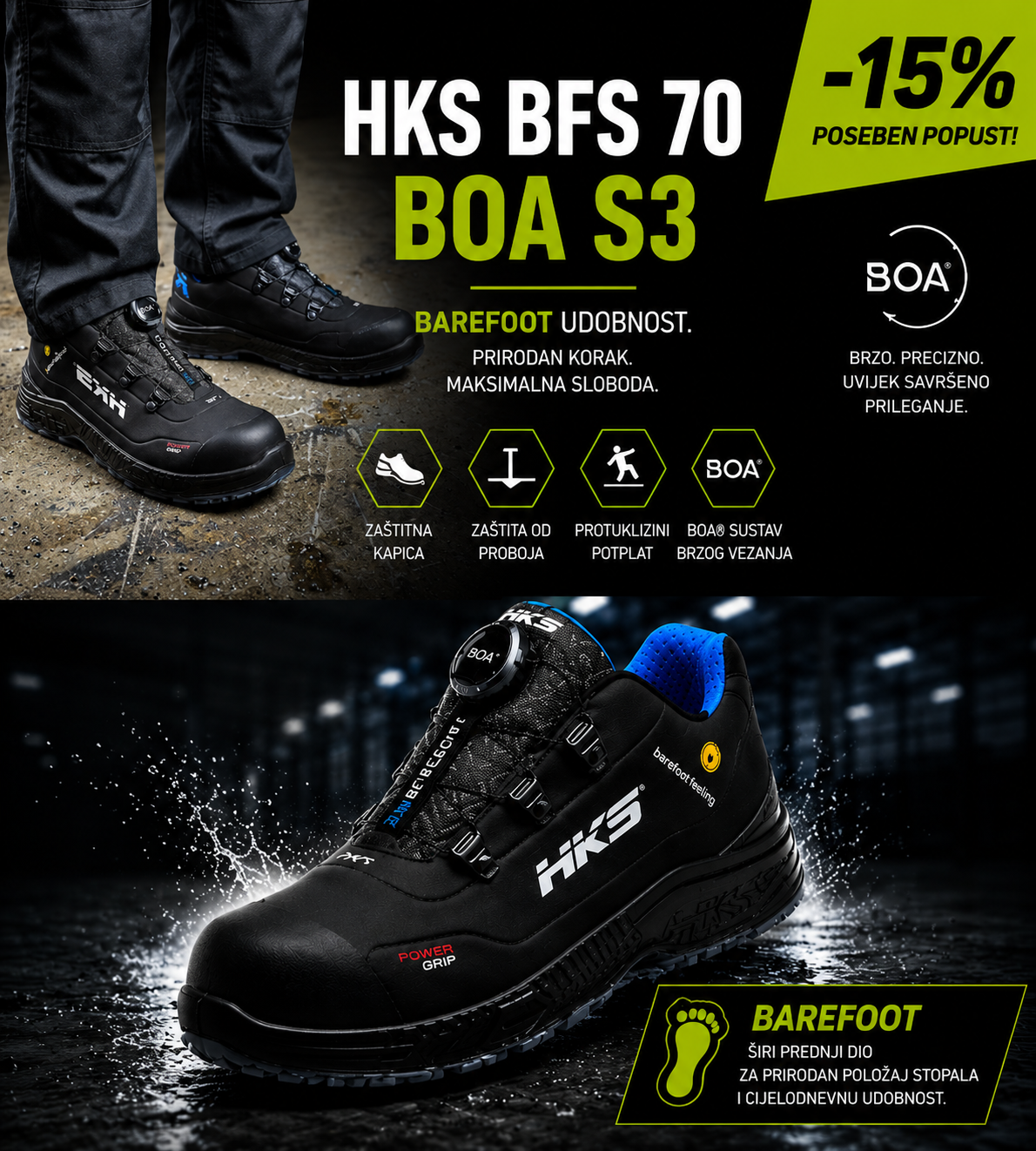 HKS BFS BOA -15%