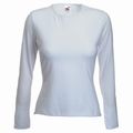 MAJICA DUGIH RUKAVA CREW NECK T BIJELA FRUIT OF THE LOOM MAJICA DUGIH RUKAVA