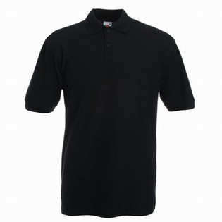 POLO MAJICA KRATKIH RUKAVA PREMIUM CRNA FRUIT OF THE LOOM POLO MAJICA KRATKIH 111238