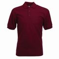 POLO MAJICA KRATKIH RUKAVA 65/35 BORDO-CRVENA FRUIT OF THE LOOM POLO MAJICA KRATKIH