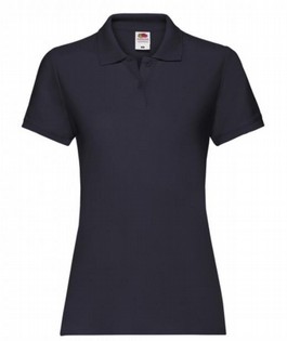 ŽENSKA POLO MAJICA KRATKIH RUKAVA TAMNO-PLAVA FRUIT OF THE LOOM ŽENSKA POLO MAJICA 116924