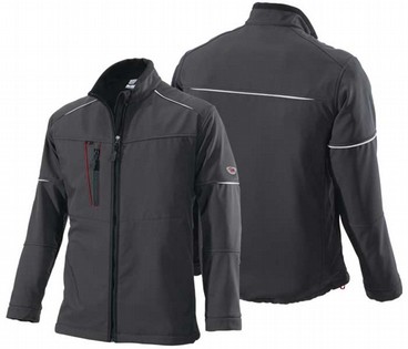 SOFTSHELL JAKNA BP 1868 TAMNO SIVA SOFTSHELL JAKNA BP 120035
