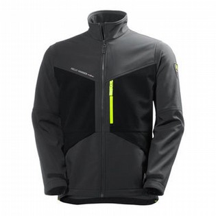 SOFTSHELL JAKNA HELLY HANSEN AKER 74051 SIVO-CRNA SOFTSHELL JAKNA 121119