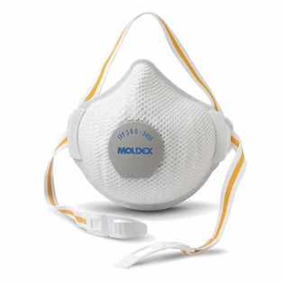 RESPIRATOR MOLDEX 3408FFP3 R D RESPIRATOR MOLDEX 124855