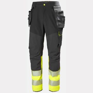 HLAČE HH 77500 ICU BRZ CL1 HI-VIS ŽUTE - TAMNO SIVE HELLY HANSEN WORKWEAR HLAČE HH 77500 ICU 128341