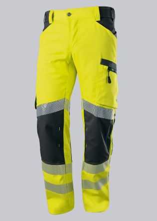 HLAČE BP 2040.844.6656 HI VIS SIVO-ŽUTE HLAČE BP 128502