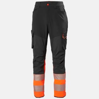 HLAČE HH 77501 ICU BRZ CL1 HI-VIS NARANČASTE - TAMNO SIVE HELLY HANSEN WORKWEAR HLAČE HH 77501 ICU 128635
