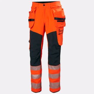 HLAČE HH 77499 ICU BRZ CL2 HI-VIS NARANČASTE - TAMNO SIVE HELLY HANSEN WORKWEAR HLAČE HH 77499 ICU 128637