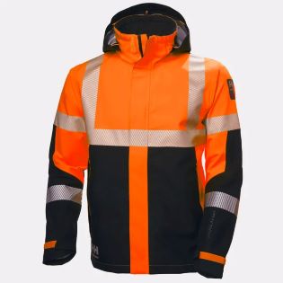 JAKNA HH 71172 ICU SHELL CL2 HI-VIS NARANČASTA - TAMNO SIVA HELLY HANSEN WORKWEAR JAKNA HH 71172 ICU 128639