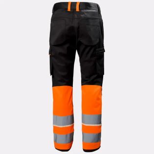 HLAČE HH 77515 UC-ME CL1 HI-VI NARANČASTE-TAMNO SIVE HELLY HANSEN WORKWEAR HLAČE HH 77515 128648