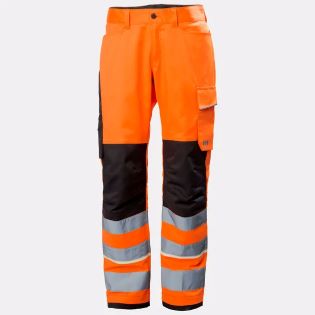 HLAČE HH 77514 UC-ME CL2 HI-VIS NARANČASTE-TAMNO SIVE HELLY HANSEN WORKWEAR HLAČE HH 77514 128650