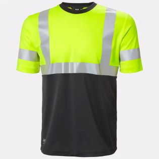 MAJICA KR HH 79254 ADDVIS CL1 HI-VIS ŽUTA-TAMNO SIVA HELLY HANSEN WORKWEAR MAJICA KR HH 79254 128677
