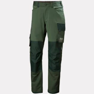 HLAČE HH 77395 OXFORD 4X ZELENE HELLY HANSEN WORKWEAR HLAČE HH 77395 129334