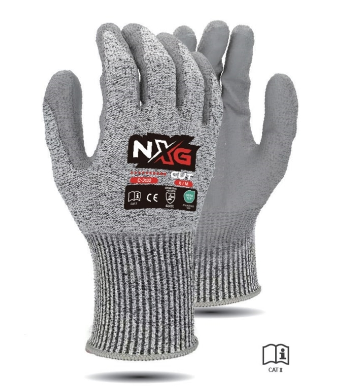 RUKAVICE NXG CUT C-3132 BIJELE 129895